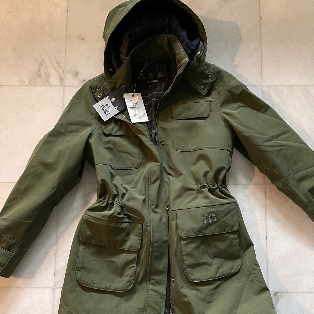 Barbour Vellum Jacket NWT Size 8